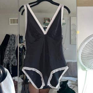 Victoria’s Secret Lace Trim Bodysuit NWOT